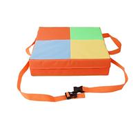 Oxford #2 Coussin rehausseur en tissu pour enfant Multicolore 13,5 x 13,2 x 1,6 cm