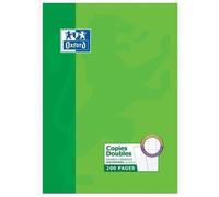 Oxford 200 Copies Doubles Perforees - Grands Carreaux - 29.7 Cm X 21 Cm X 0.9 Cm
