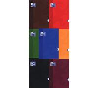 Oxford 21932 Cahier Spirale Couverture Cartonnée Reliure Intégrale Optik Paper A4 210 x 297mm, 180 Pages - coloris aléatoire