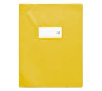 OXFORD 25 Protège-Cahiers 17x22cm Strong Line PVC Opaque 15/100ème Jaunes