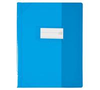OXFORD 25 Protège-Cahiers 17x22cm Strong Line PVC Translucide 15/100ème Bleus