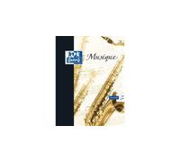 Oxford Cahier de musique 28885 Piqûre C Hanta Couverture pelliculée lavable A4 210x297 mm Vert