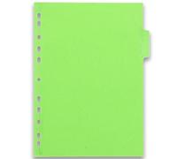 OXFORD 30 Lots d'Intercalaires Neutres Color Life A4 6 Positions Carte Lustrée Epaisseur 220g Coloris Assortis
