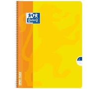 Oxford 38231 Cahier Spirale Open Flex Reliure Intégrale Couverture Polypropylène A4+ Papier Bleu