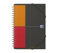 Cahier spirales Oxford Meetingbook - B5 17,6 x 25 cm - petits carreaux - 160 pages