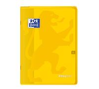 Oxford 400100008 EasyBook Cahier agrafé A4 96 pages 90 g grands carreaux seyès Jaune
