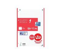 Oxford 400158162 Recharge De Papier 210 X 297 Mm (A4) 120 Feuilles