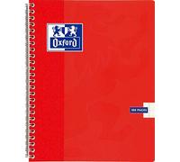 Cahier spirale Oxford Office - 17 x 22 cm - grands carreaux - 100 pages