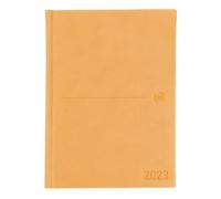 Oxford, Agenda 2023 Jour par page, format A5, couverture extra cousue, espagnol, couleur pêche