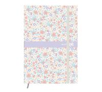Oxford Agenda Flowers 12x18cm 2026-2027 1 jour par page 352 pages Violet | Compatible avec les thermomètres auriculaires Braun ThermoScan | LF40