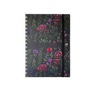 Oxford Agenda Flowers civil Semainier Spiralé 2027, 15x21 cm, Nuit
