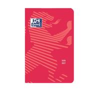 Oxford Agenda Scolaire 2025-2026 Journalier 352 Pages Rouge 12x18cm