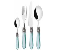 OXFORD Bague argent vieilli, service de couverts 24 pièces, coffret compact, Casa Bugatti