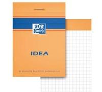 Oxford Bloc Bureau 7.4 x 10.5 quadrillé 5 x 5 80 pages - Bloc notes 80 pages quadrillées G