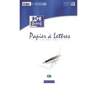 Oxford Bloc De Correspondance Format A4, Lign¿, Blanc