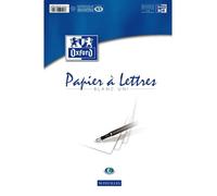 Bloc De Correspondance Oxford Endosse 210X297 100P Optik P.Uni Blanc