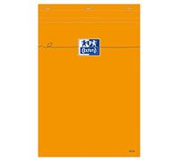 Bloc de bureau Oxford A4 agrafées orange 5 X 5 - 80 Feuilles