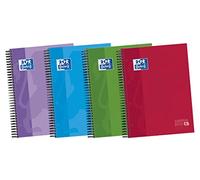 Oxford Bloc-notes ligné avec séparateur 90 g 120 feuilles A4 (400027275)