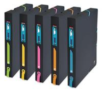 Oxford Boîte Capacité Standard For Students 24 x 32 cm Dos 40 mm Couverture Polypro Coloris Bicolores Assortis