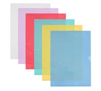 Oxford Boîte de 50 Pochettes-Coin Fard'Liss A4 Pvc Lisse Epaisseur 20/100Ème Coloris Assortis