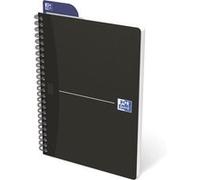Cahier Oxford smart black Oxford integrale 148x210 180pages ligne 7mm noir
