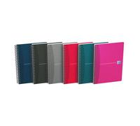 Cahier spirale Oxford Office 15 x 21 cm - grands carreaux - 180 pages