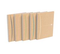 Cahier Oxford touareg integrale 210x297 180pages recycle ligne 7mm assorti