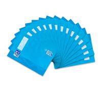 Oxford Cahier A4 quadrillé double bord 16 feuilles Bleu Lot de 15
