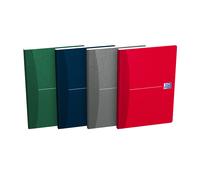Oxford Cahier agrafé Office Essentials A5 14,8 x 21 cm - 90g - Petits carreaux 5x5 - 192 pages