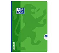 Cahier Oxford OpenFlex 24x32cm grands carreaux Seyès 192 pages brochées couverture polypro coloris assortis