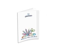 Oxford Cahier De Dessin C9 120g, 24x32, 48 Pages Unies, Couverture Polypro Incolore