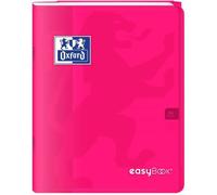 OXFORD Cahier EASYBOOK Agrafé 17 x 22 cm 96 pages Séyès 90g Rose