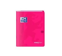 OXFORD Cahier EASYBOOK Agrafé 17 x 22 cm 96 pages Séyès 90g Rose