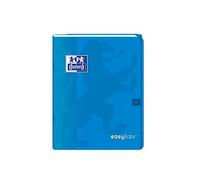 OXFORD Cahier EASYBOOK Agrafé 17x22cm 96 pages Séyès 90g Bleu
