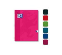 Oxford Cahier Essential Piqûre 140 Pages Seyès 21 X 29,7 Cm Couverture Carte Assortis