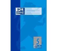 Oxford Cahier A5 – Quadrillé 5/5 mm – 32 pages – Papier blanchi sans chlore gazeux