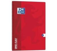 Oxford Cahier OpenFlex 24x32 cm Seyès grands carreaux 180 pages spirale couverture polypro assortis