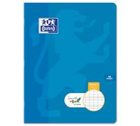 Cahier Oxford Serpodile Agrafe 170X220 48P Seyes Ligne 2Mm Niveau5 Marron