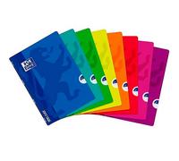 Oxford Cahier Scolaire Optik Openflex 48 Feuilles Format A4 Quadrillé 4 Mm 10 Unités