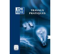 Oxford – Cahier travaux pratiques 24 x 32 cm – Seyès/uni – 80 pages agrafées – coloris assortis