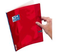 Oxford OpenFlex Cahier Seyès polypro 96 pages 24 x 32 cm Rouge