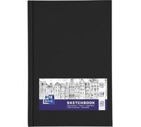 Oxford - Carnet à reliure cordonnée A6 96 feuilles 100 grammes noir | 2000 pièces