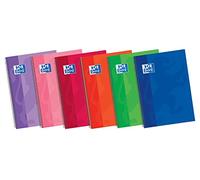 Oxford, Carnet A4, couverture supplémentaire, 80 feuilles, couleurs vives