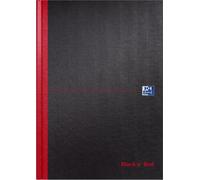 Oxford - Carnet Black n' Red A4 96 feuilles vierges | 5 pièces