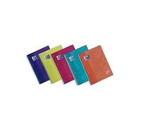 Oxford Carnet de marque modèle carré spiral EBOOK 5 Couverture EXTRADURE DIN A4+ 120 H HORIZONTAL Couleurs assorties assorties TOUCH