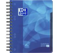 Oxford - Carnet de projet École A5+ Ligne 6 trous 240 pages 80 g bleu | 5 pièces