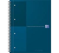 Oxford - Carnet international à spirales noir oxf a4+ ligné petr sw | 5 pièces