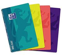OXFORD Carnet OPENFLEX piqûre 9x14cm 96 pages 90g 5x5 Couverture polypro Aléatoire