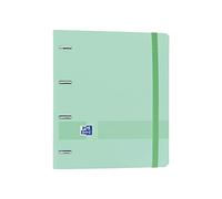Oxford &you 4 ring binder europeanbinder polyfoam w/ refill 100h 5x5 a4+ ice mint