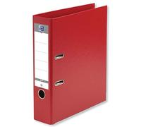 Classeur à levier Oxford plastique dos 8 cm A4 - rouge